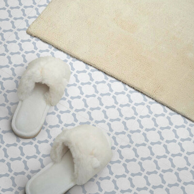 Vinyl wandbekleding Abstracte ovale vormen in de geometrie