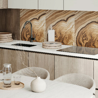 Wandbekleding vinyl Natuurlijke houtmotieven