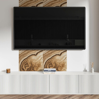 Wandbekleding vinyl Natuurlijke houtmotieven