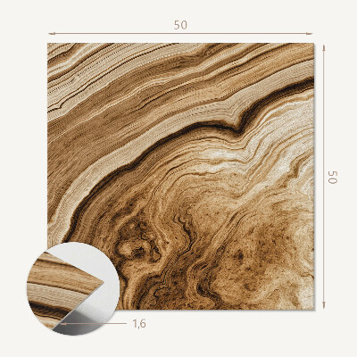 Wandbekleding vinyl Natuurlijke houtmotieven