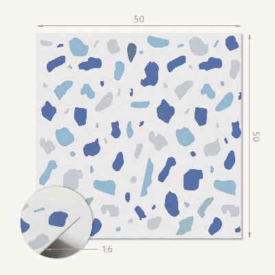 Pvc wandpaneel Abstracte vlekken in een artistieke versie