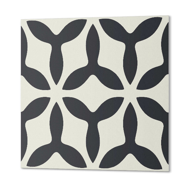 Pvc wandpaneel Artistiek ontwerp met vinnen