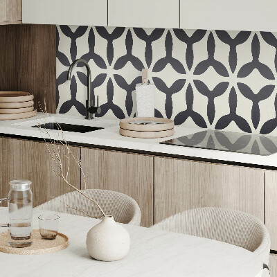 Pvc wandpaneel Artistiek ontwerp met vinnen