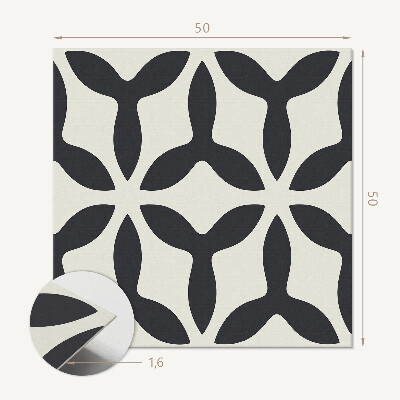 Pvc wandpaneel Artistiek ontwerp met vinnen