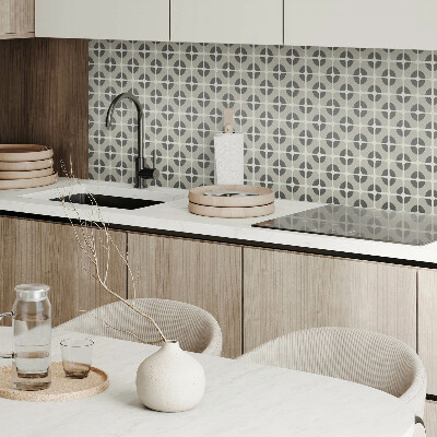 Wandbekleding vinyl Moderne geometrische tegelindeling