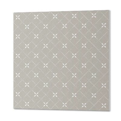 Vinyl wandbekleding Stijlvol geometrisch ruitmotief