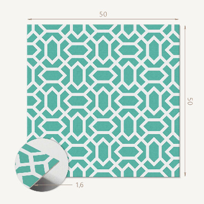 Wandbekleding vinyl Stijlvolle vormen in geometrie