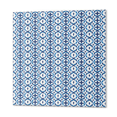 Vinyl wandbekleding Bloemen- en geometrisch ontwerp