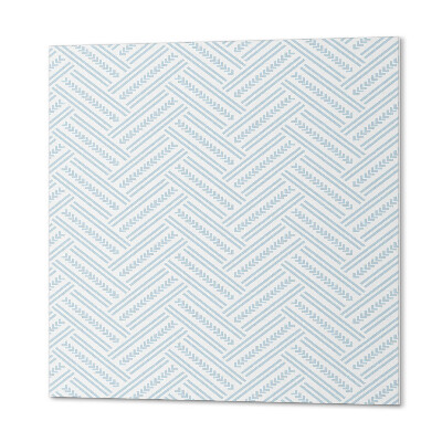 Vinyl wandbekleding Geometrische zigzaglijnen met een lineair patroon