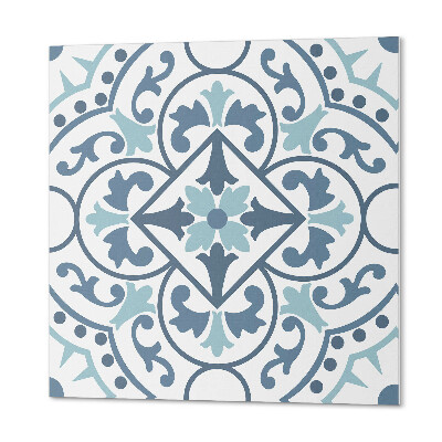 Vinyl wandbekleding Bloemenpatronen in elegante ornamenten