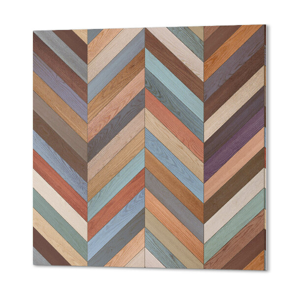 Wandbekleding vinyl Houtgeïnspireerd visgraatpatroon