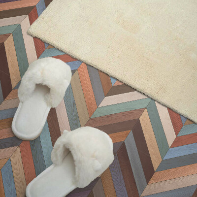 Wandbekleding vinyl Houtgeïnspireerd visgraatpatroon