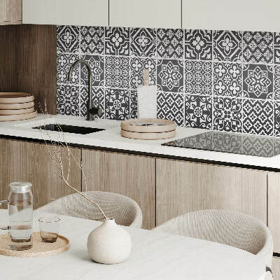 Pvc wandpaneel Stijlvolle geometrieën in de vorm van tegels