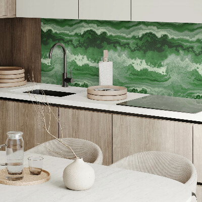 Vinyl wandbekleding Organische ontwerpgolven