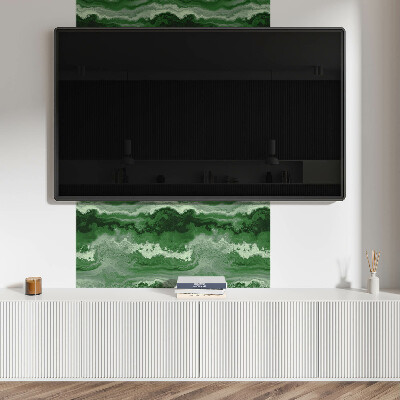 Vinyl wandbekleding Organische ontwerpgolven