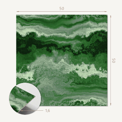 Vinyl wandbekleding Organische ontwerpgolven