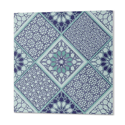 Pvc wandpaneel Stijlvolle mozaïeken met geometrische motieven