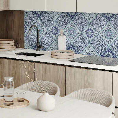 Pvc wandpaneel Stijlvolle mozaïeken met geometrische motieven