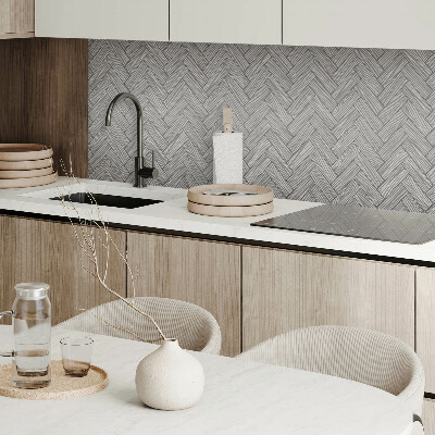 Vinyl wandbekleding Houten vlechtwerk