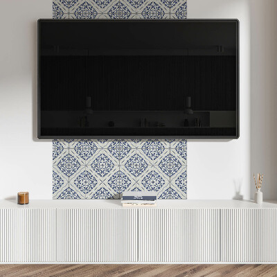 Wandbekleding vinyl Grafische inspiraties met bloemen