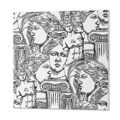 Wandbekleding vinyl Grafische vormgeving geïnspireerd op klassieke sculpturen