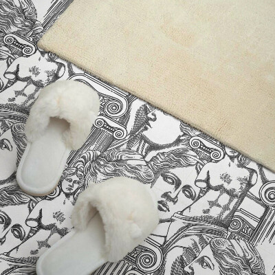 Wandbekleding vinyl Grafische vormgeving geïnspireerd op klassieke sculpturen