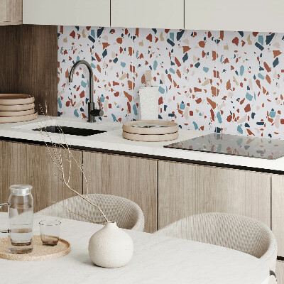 Vinyl wandbekleding Artistiek mozaïekmotief