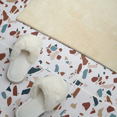 Vinyl wandbekleding Artistiek mozaïekmotief