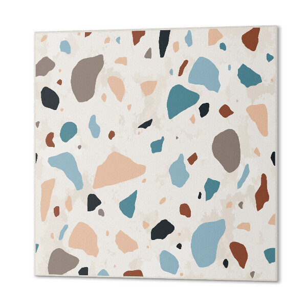 Pvc wandpaneel Stijlvol patroon met stenen accenten