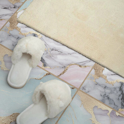 Wandbekleding vinyl Marmeren afbeeldingen in een abstracte versie