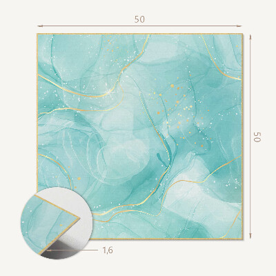 Vinyl wandbekleding Een abstract motief in de vorm van vloeiende lijnen