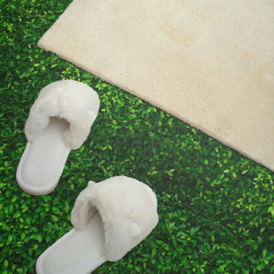 Wandbekleding vinyl Groene muur van vegetatie