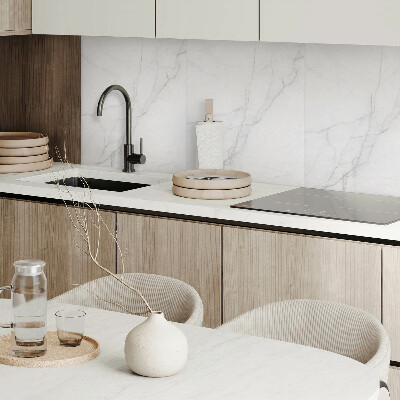 Vinyl wandbekleding Een chique imitatie marmerpatroon