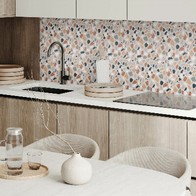 Vinyl wandbekleding Steenabstracties