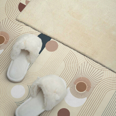 Pvc wandpaneel Lijnen en vormen in een abstracte stijl