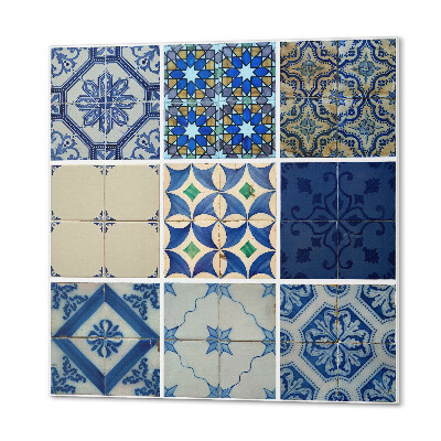 Wandbekleding vinyl Patronen van keramische tegels