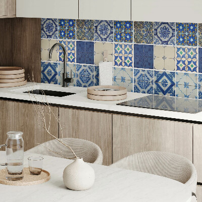 Wandbekleding vinyl Patronen van keramische tegels