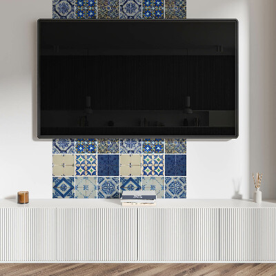 Wandbekleding vinyl Patronen van keramische tegels