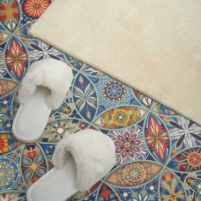 Wandbekleding vinyl Mozaïekgeometrie in symmetrie