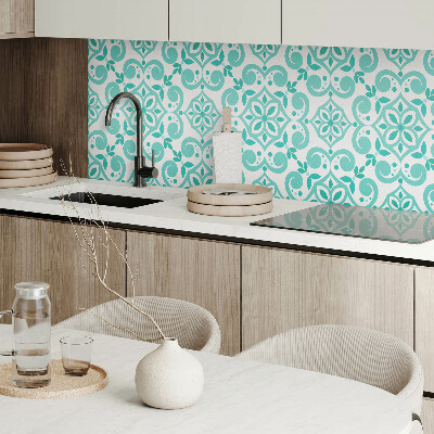 Wandbekleding vinyl Een patroon met bloemeninspiratie