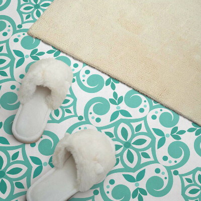 Wandbekleding vinyl Een patroon met bloemeninspiratie