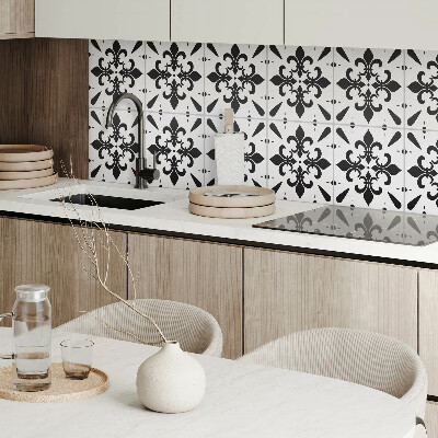 Pvc wandpaneel Bloemmotief in een elegante stijl