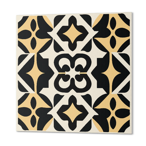 Vinyl wandbekleding Geometrische vormen met motieven