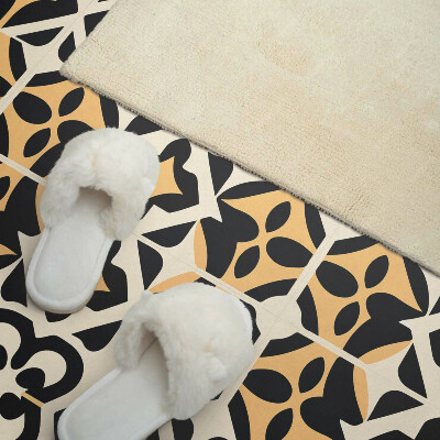 Vinyl wandbekleding Geometrische vormen met motieven