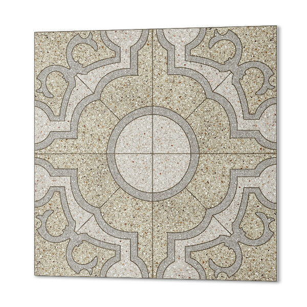 Vinyl wandbekleding Mozaïekpatroon met decoratieve details