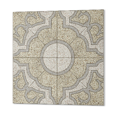 Vinyl wandbekleding Mozaïekpatroon met decoratieve details