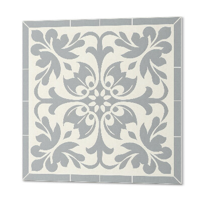 Wandbekleding vinyl Plantenmotief op tegels