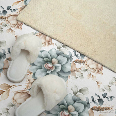 Vinyl wandbekleding Patroon van bloemen en planten