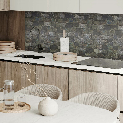 Vinyl wandbekleding Steentextuurmotief