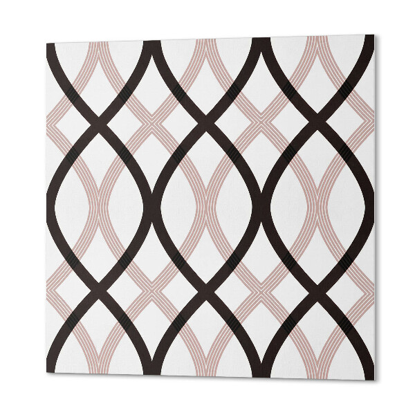 Wandbekleding vinyl Een stijlvol golvend motief